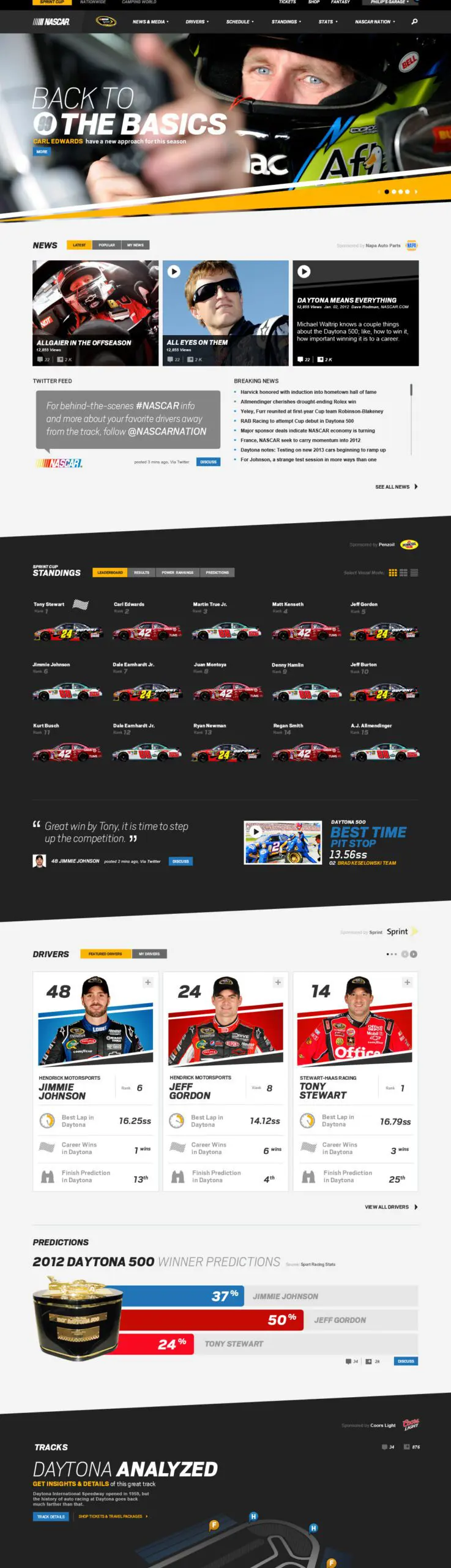 NASCAR Example
