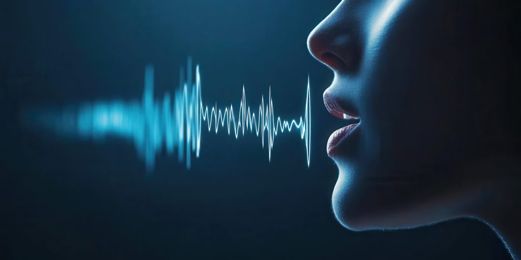 Illustrative depiction of voice.